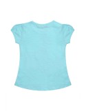 T-shirt with a star, mint NDZ8109 - Online store - Boutique